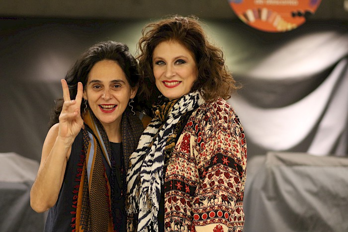 Mariana de Moraes e Nina Ernst © Lenise Pinheiro
